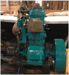 2017 - Motoren restaurert av Kystkultursamlingen - 1